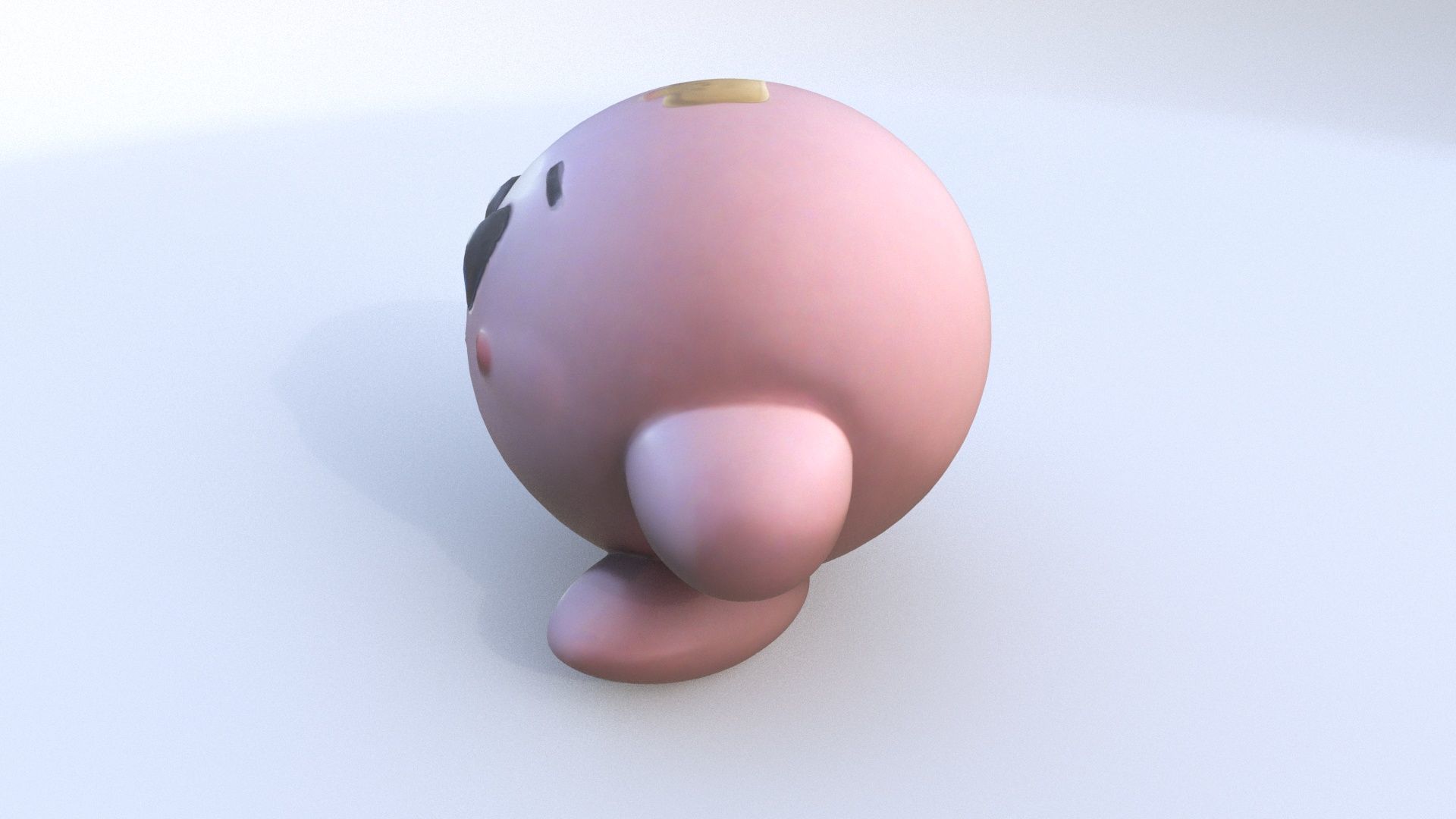 Kirby 3D model_2