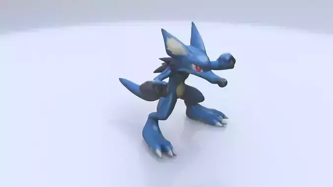 Lucario 3D model