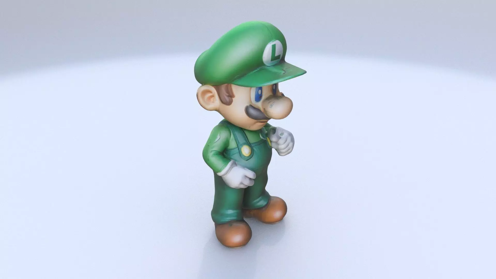 Luigi 3D model_0