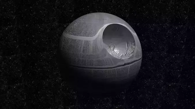 Death Star 3D model