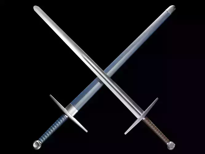 Longsword and Scabbard - 5 Color Variants