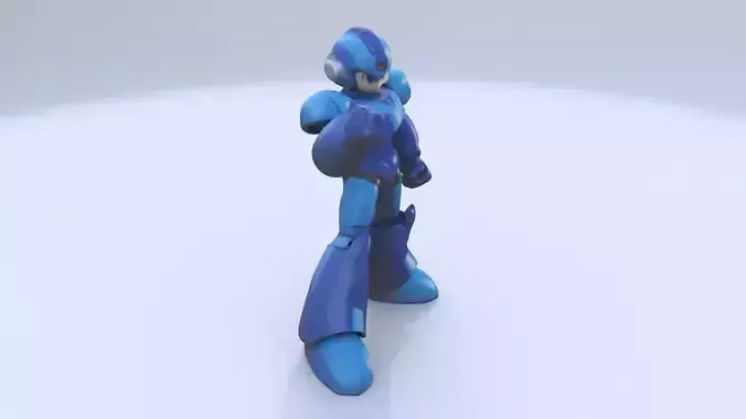 Mega Man 3D model
