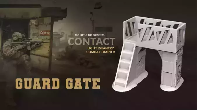 Guard Gate 3D print model