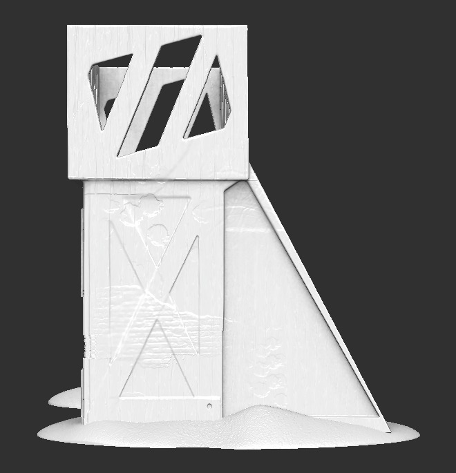Guard Gate 3D print model_6