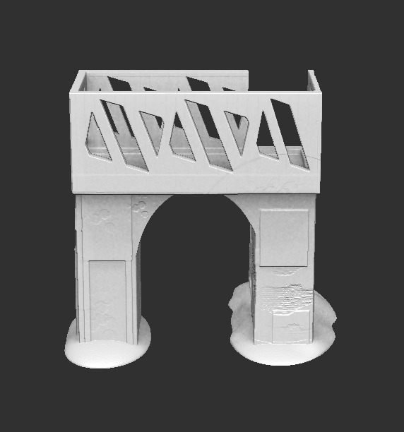 Guard Gate 3D print model_8