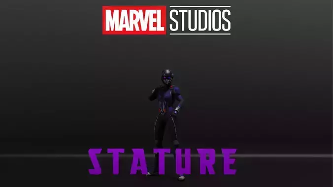 Stature - Cassie Lang Low-poly 3D model