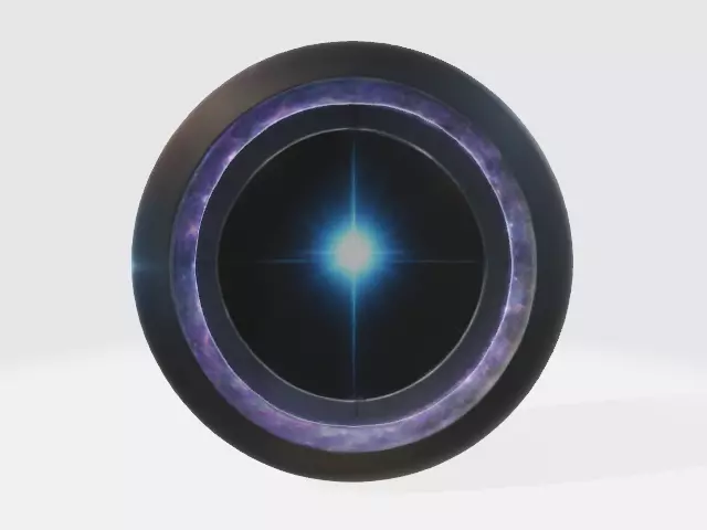 Quantum Mirror Portal 3D model
