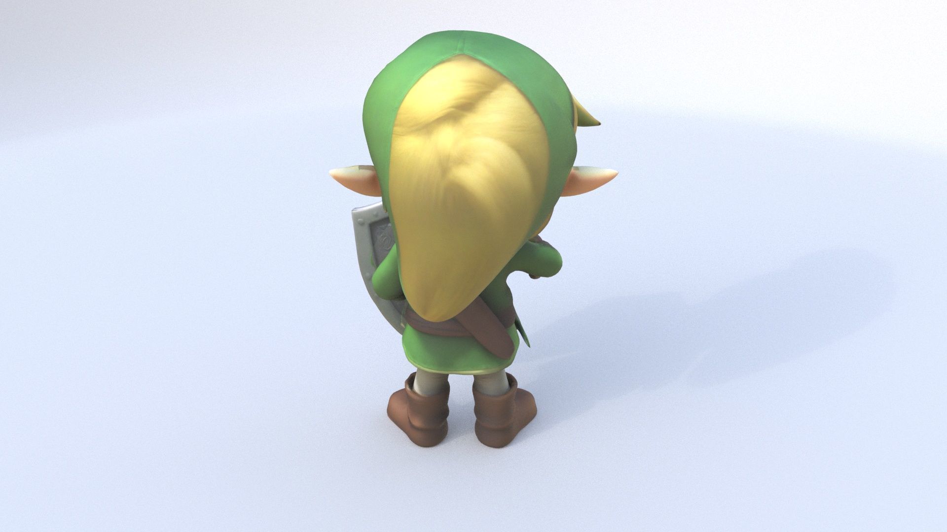 Toon Link 3D model_4