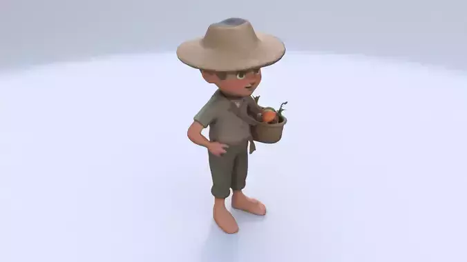 Villager 3D model