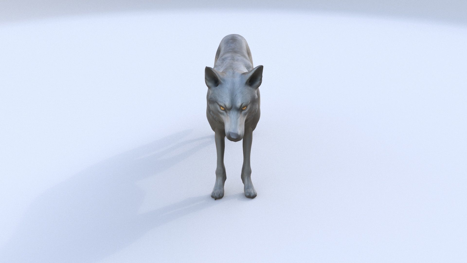 Wolf 3D model_1