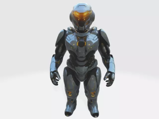 Exo suit 3D model_0