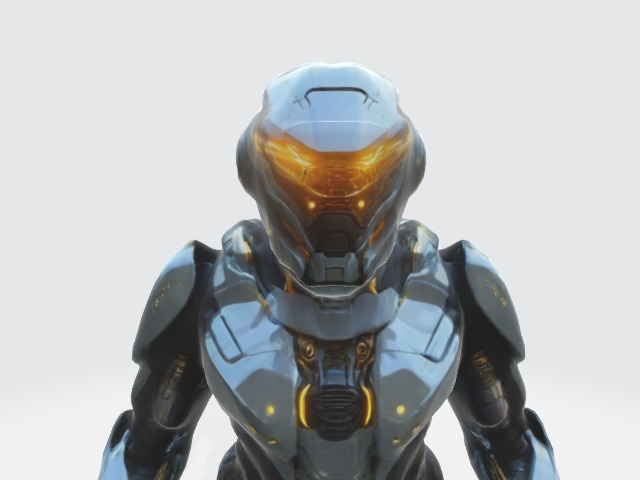 Exo suit 3D model_3
