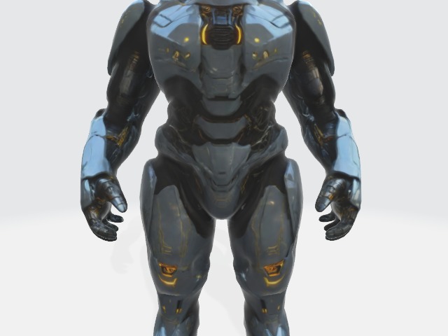 Exo suit 3D model_4