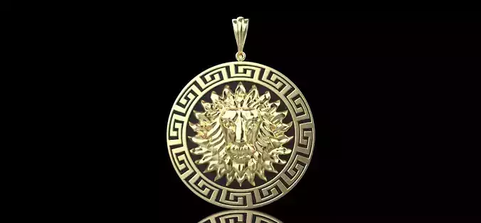 Pendant lion