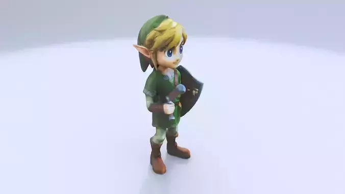 Young Link 3D model