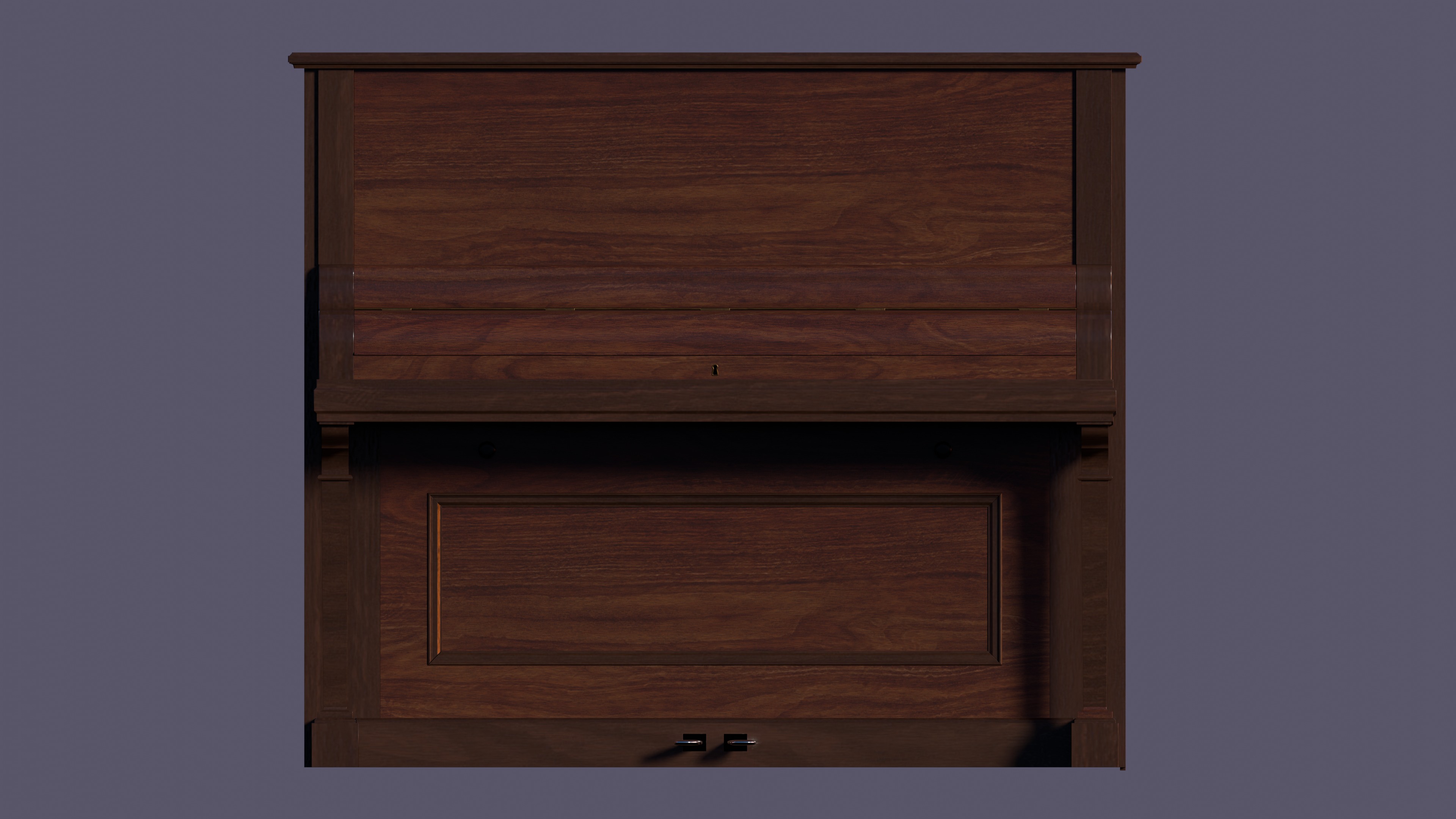 1885 Blunther Upright Piano 3D model_2