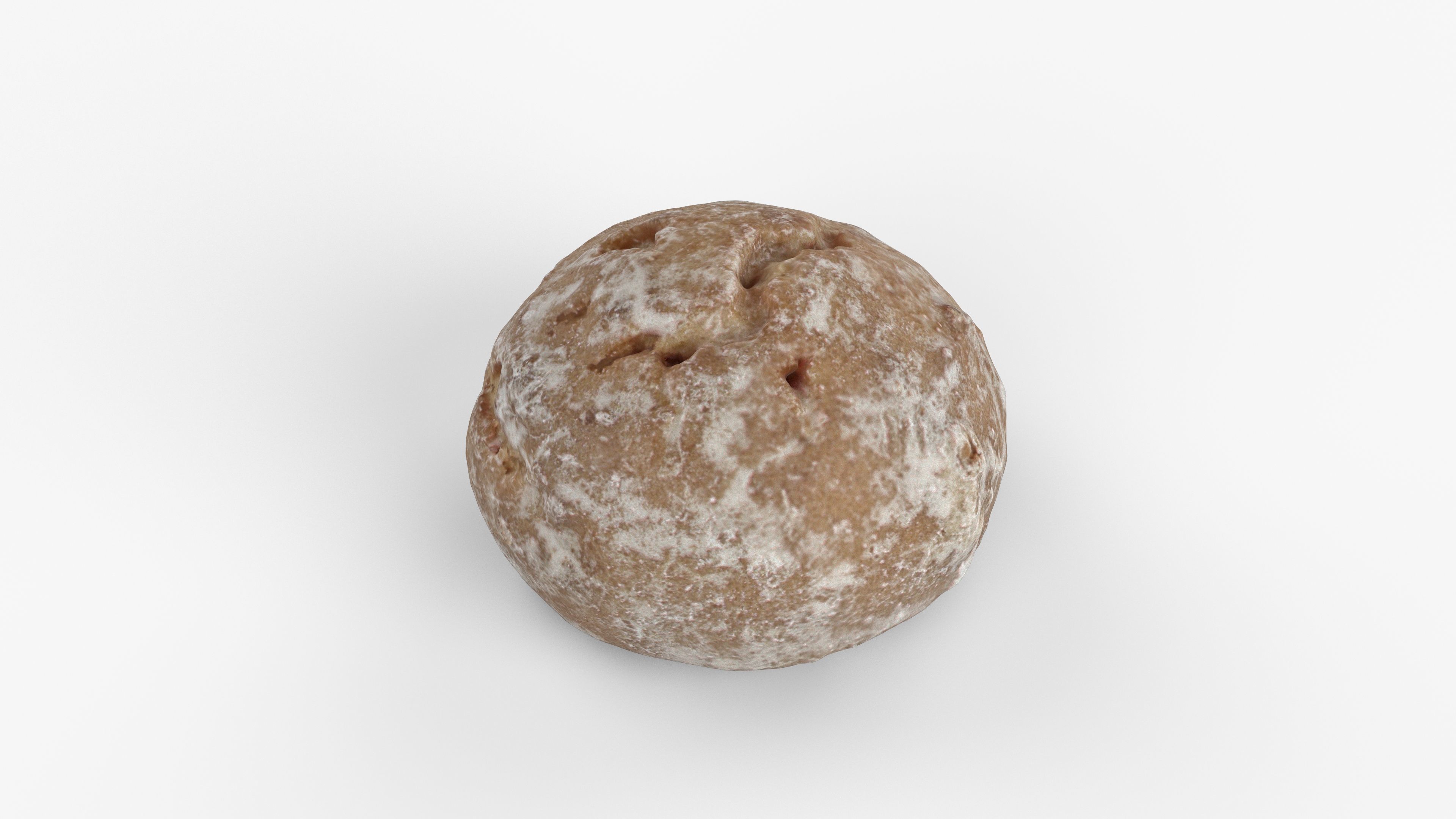 Photorealistic 3D scan of gingerbread cookies Low-poly 3D model_12