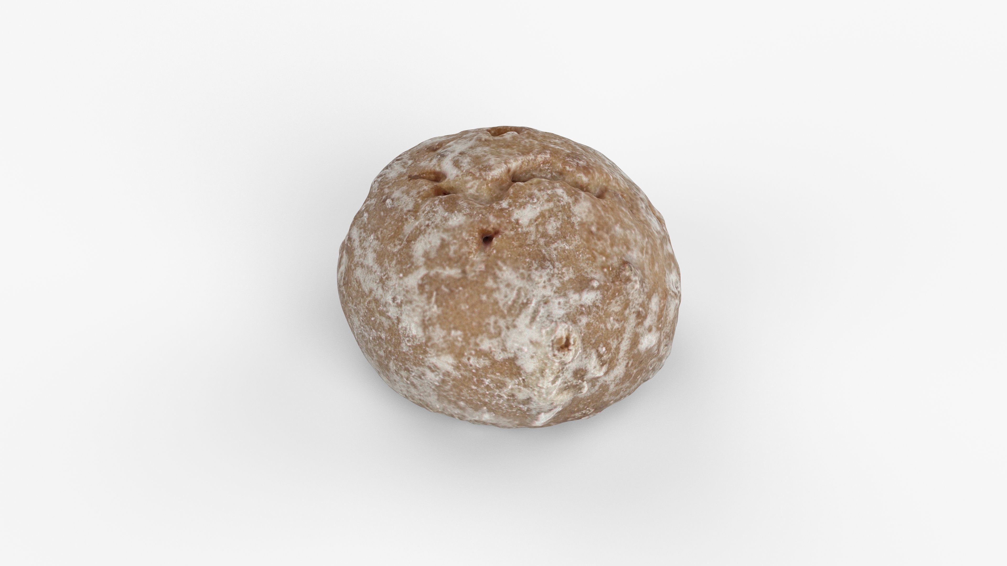 Photorealistic 3D scan of gingerbread cookies Low-poly 3D model_11