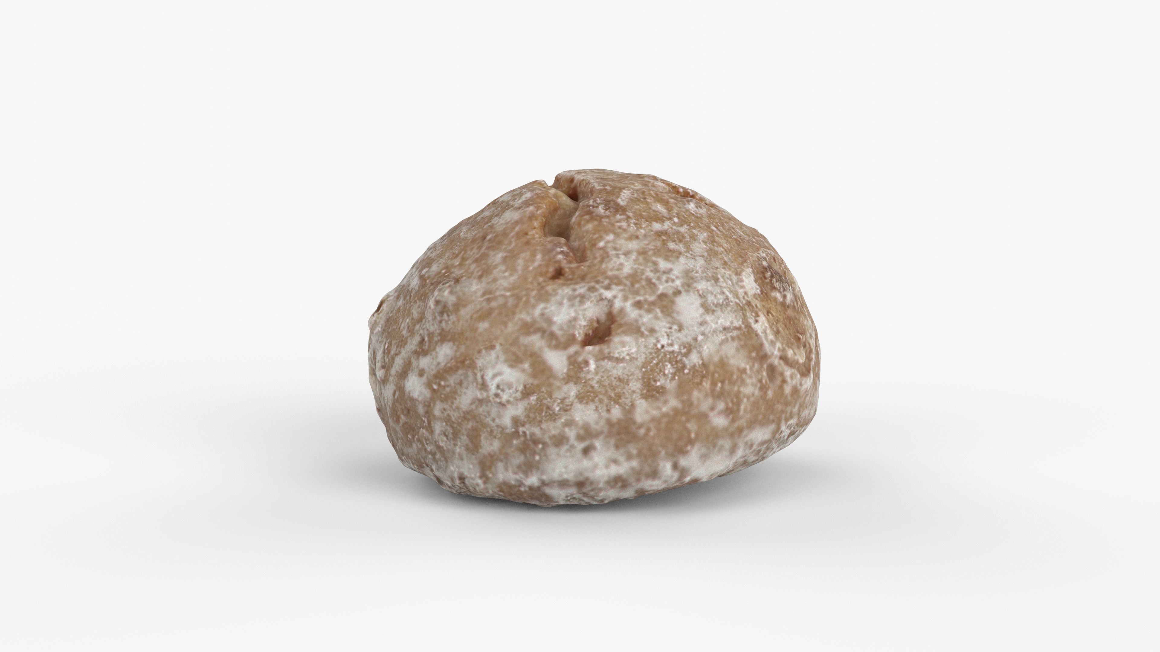 Photorealistic 3D scan of gingerbread cookies Low-poly 3D model_3