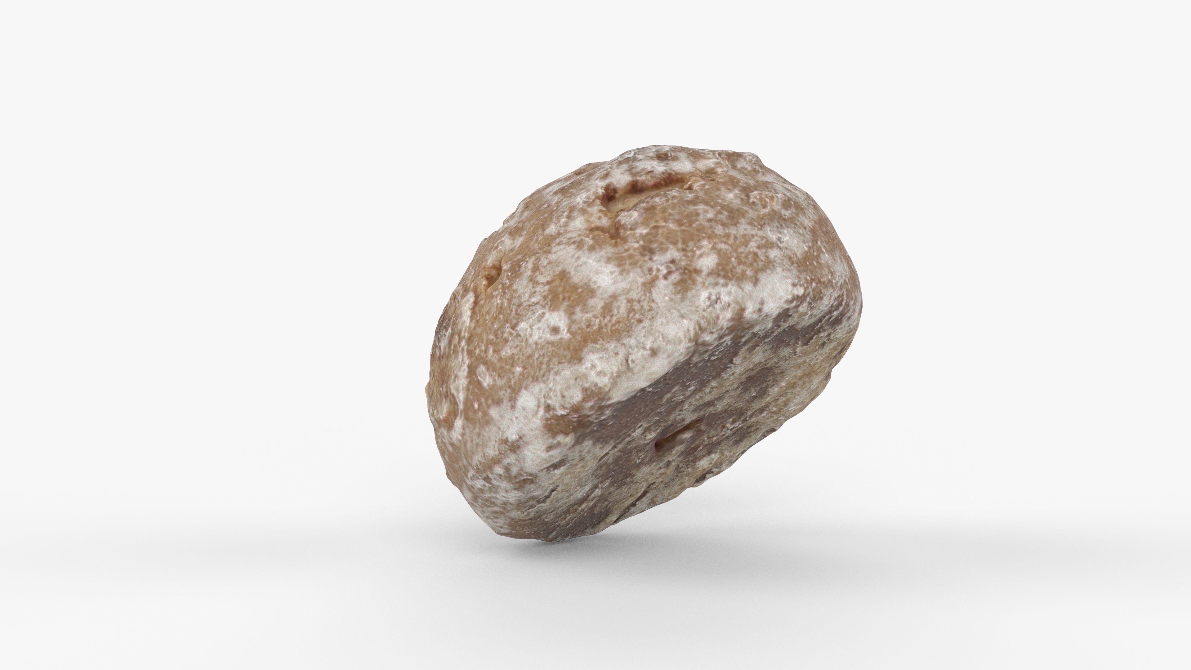 Photorealistic 3D scan of gingerbread cookies Low-poly 3D model_5