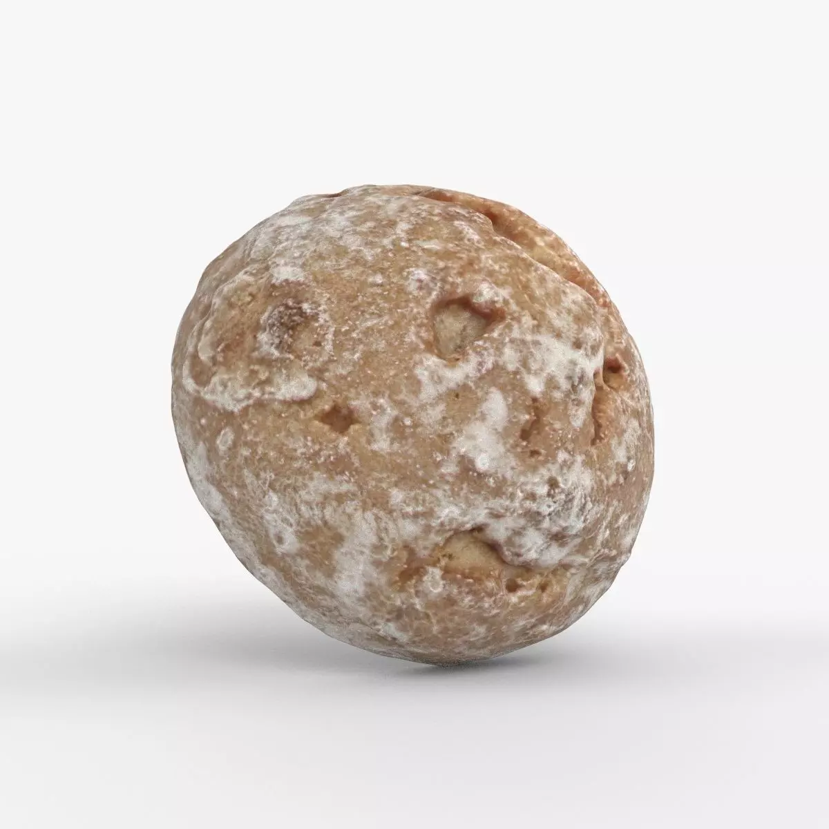 Photorealistic 3D scan of gingerbread cookies Low-poly 3D model_0