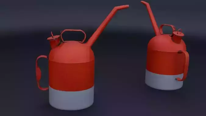 Retro Vintage Oil Can 