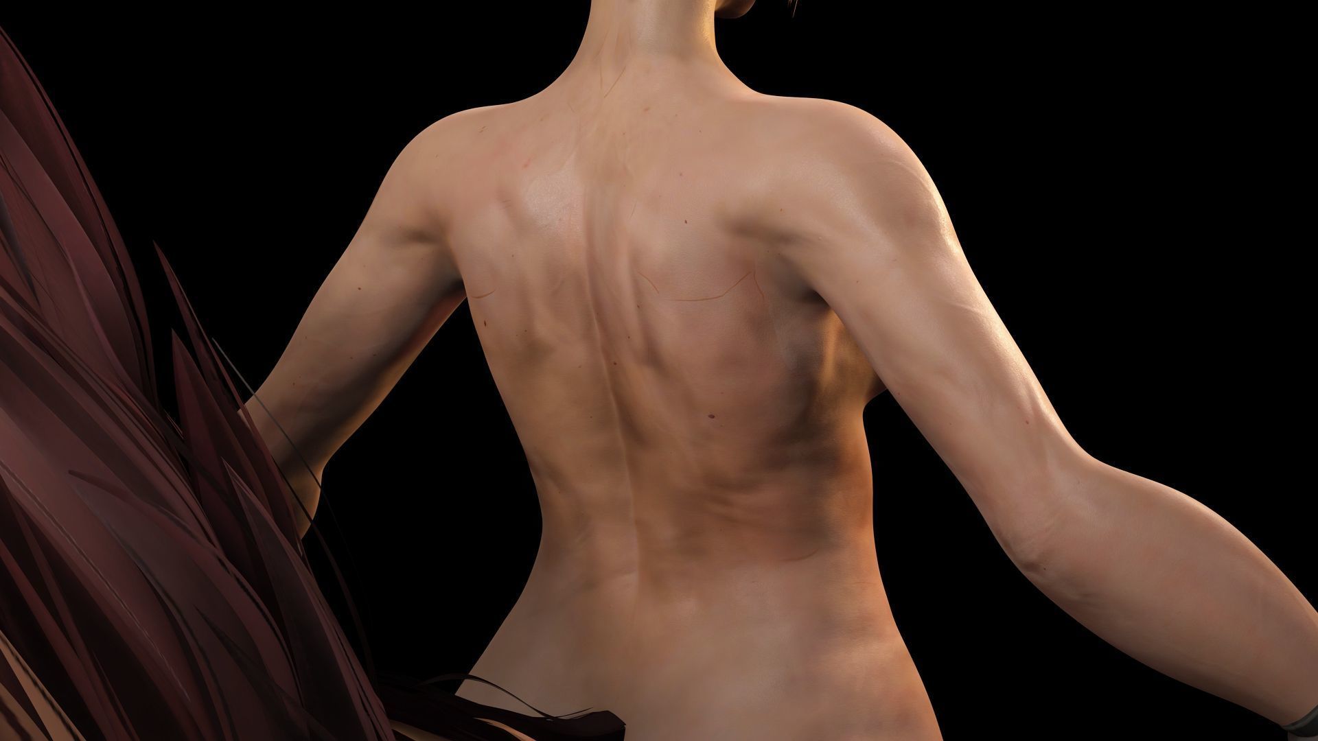 Squirrel Girl 3d model Low-poly 3D model_12