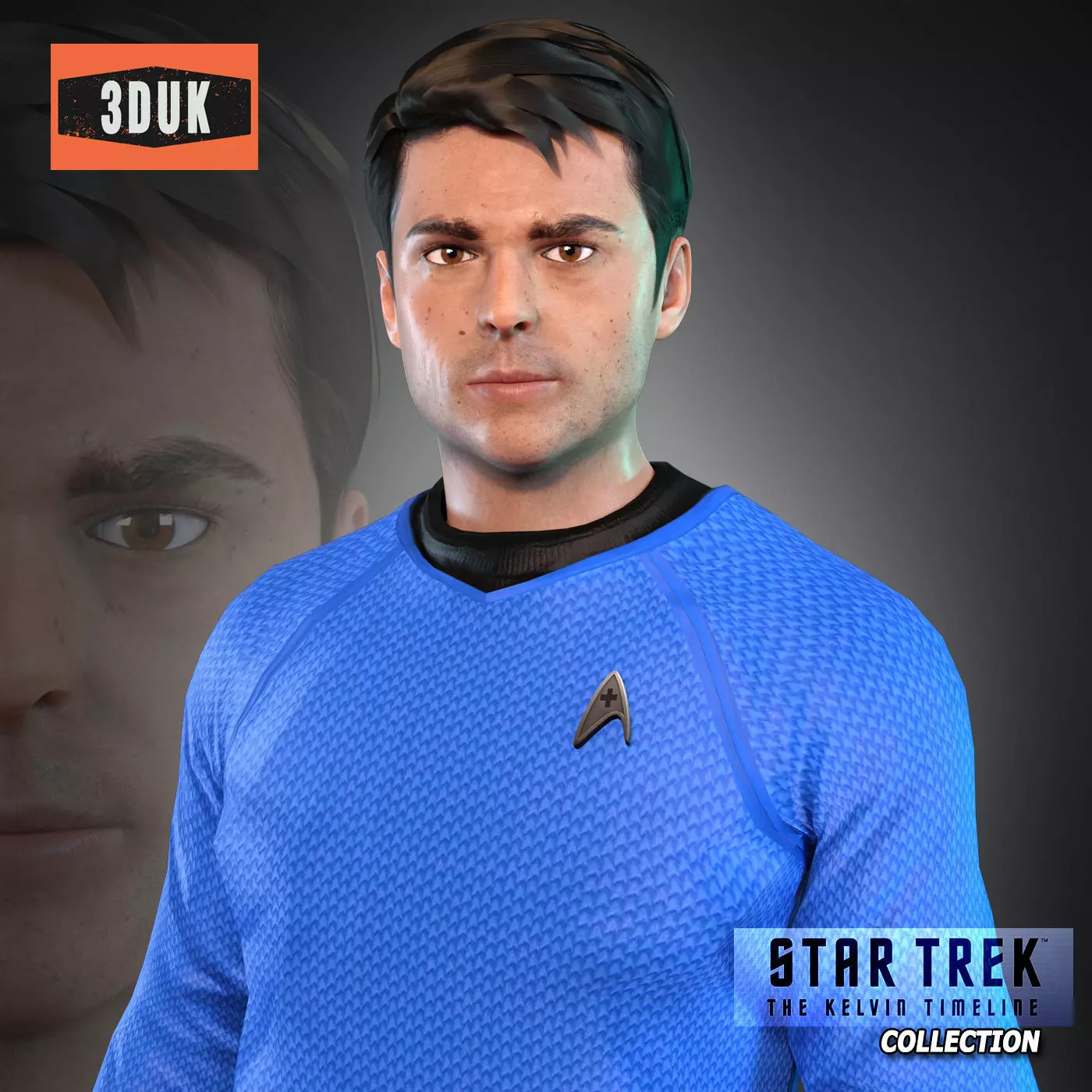 Kelvin McCoy For G8M 3D model_0