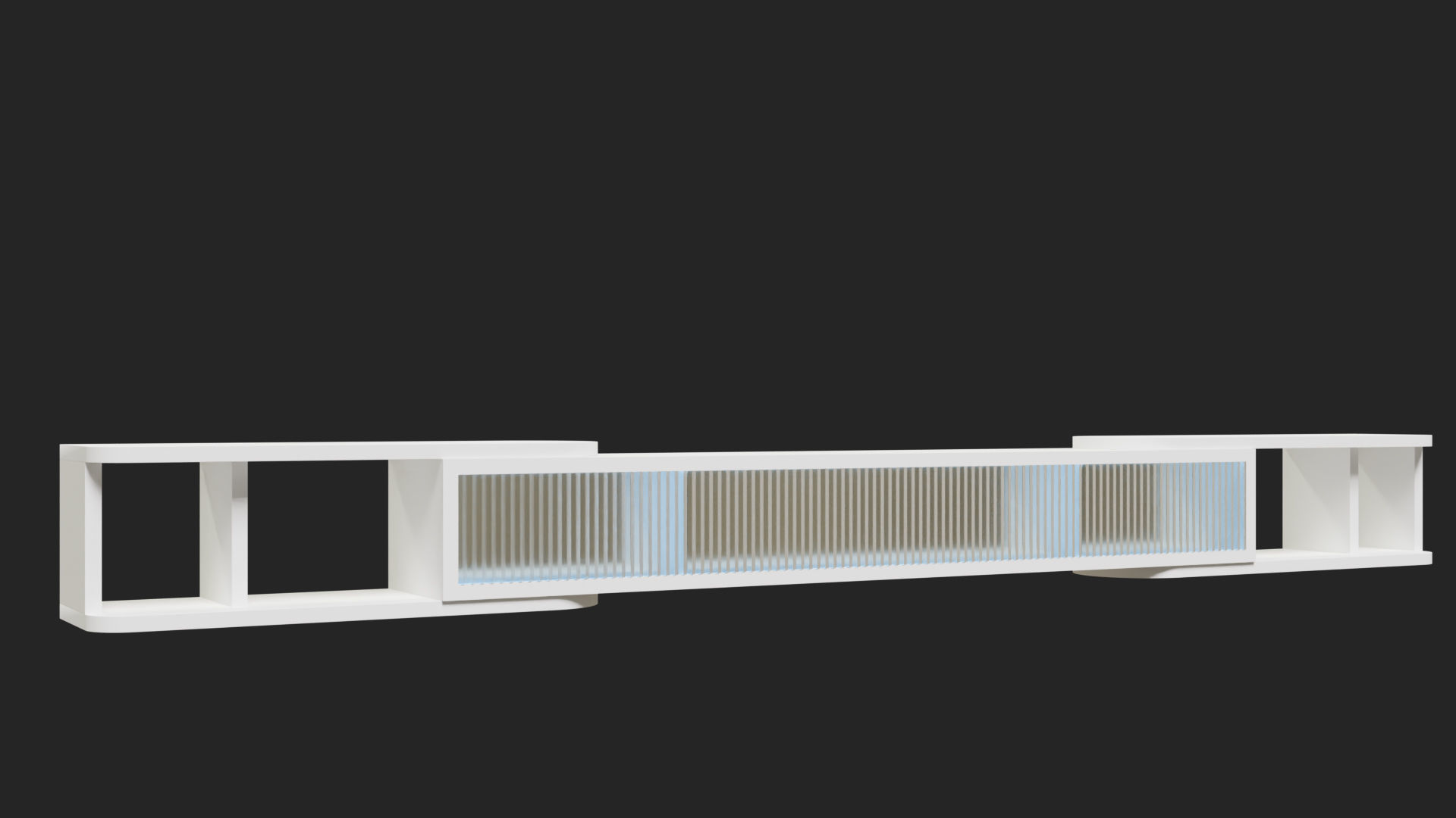 32 to 120 Retractable tv stand 3D model_8