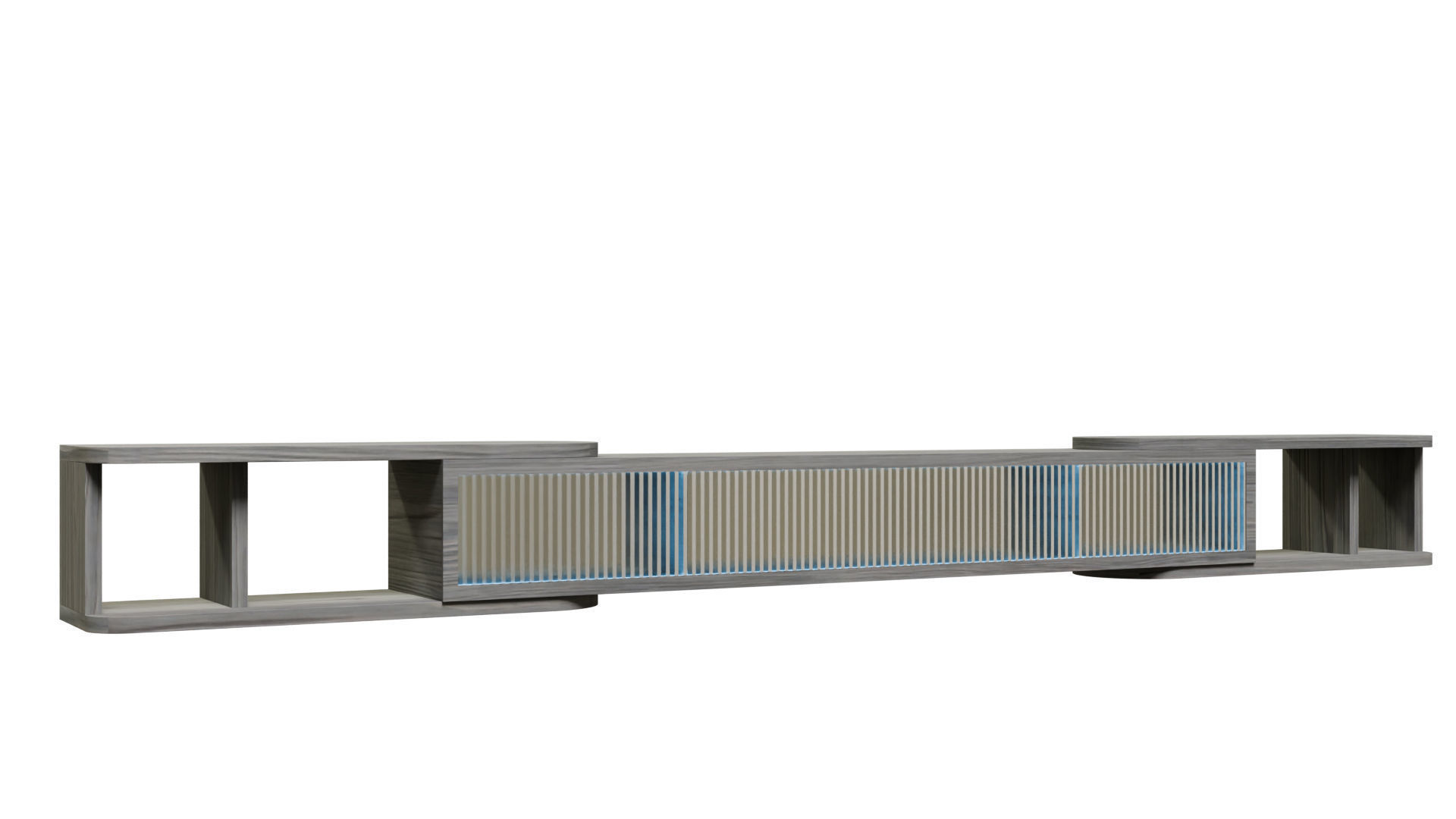 32 to 120 Retractable tv stand 3D model_1