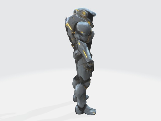 Exo suit 3D model_1