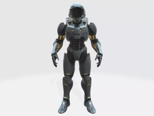 Exo suit 3D model_0