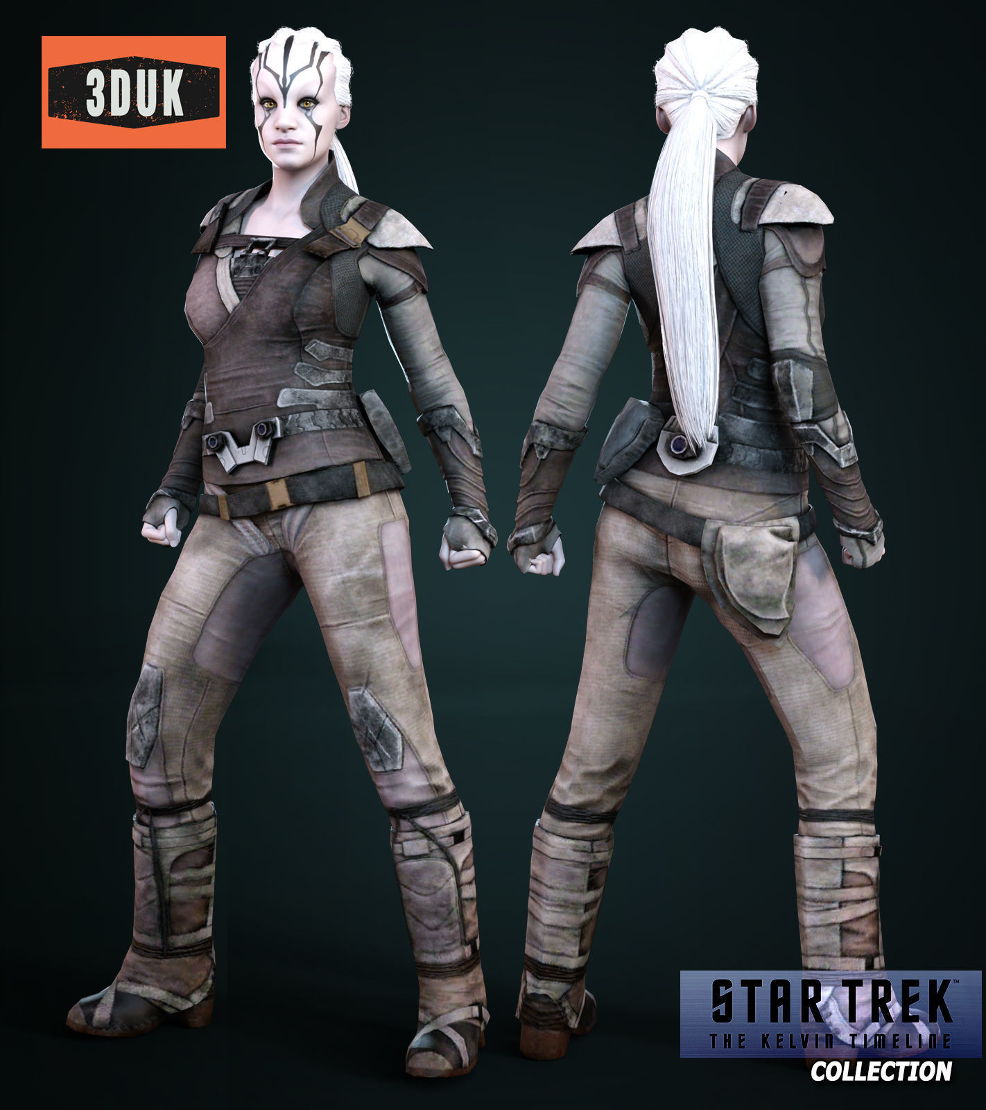 Kelvin Jaylah For G8F 3D model_4