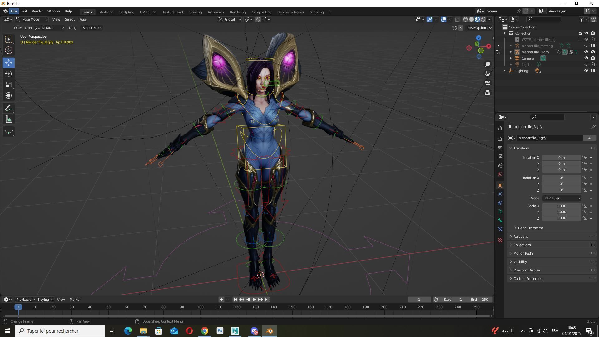 Kaisa League of Legends Low-poly 3D model_12