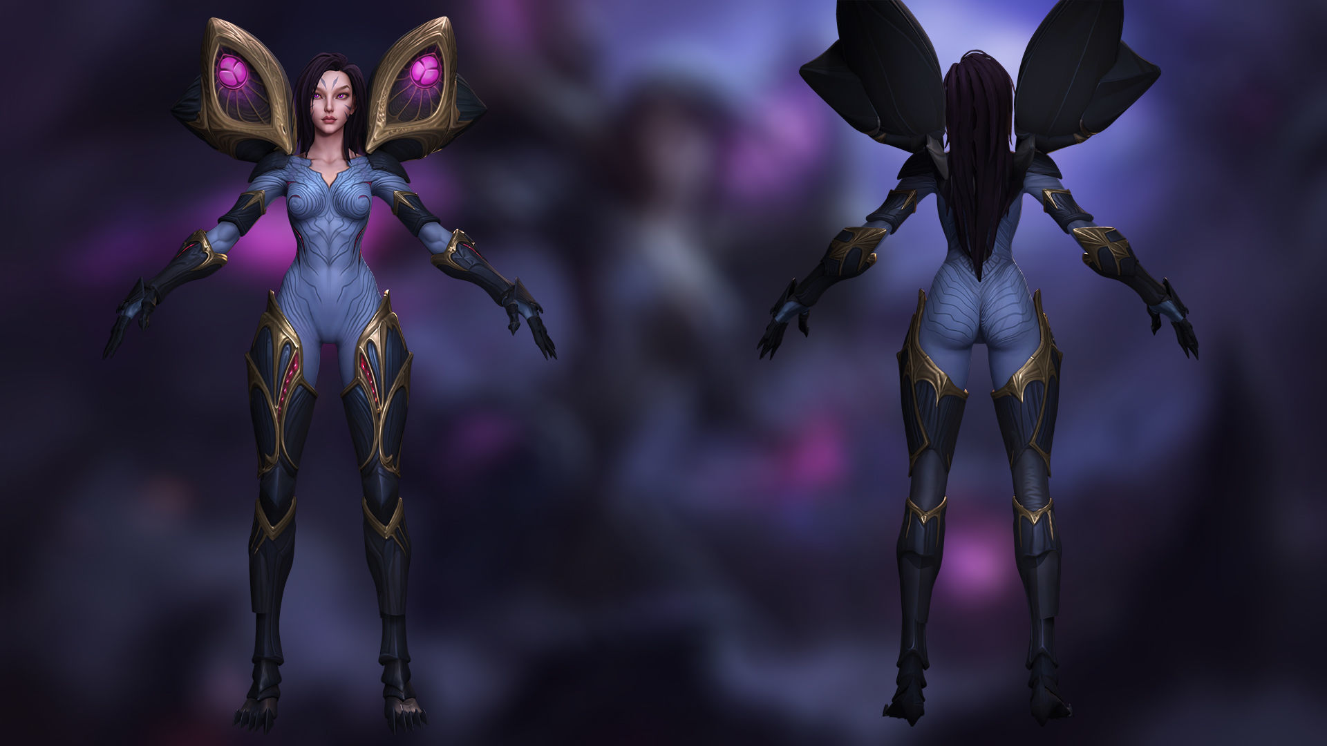 Kaisa League of Legends Low-poly 3D model_20