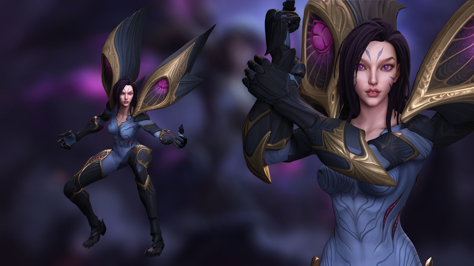 Kaisa League of Legends Low-poly 3D model_18