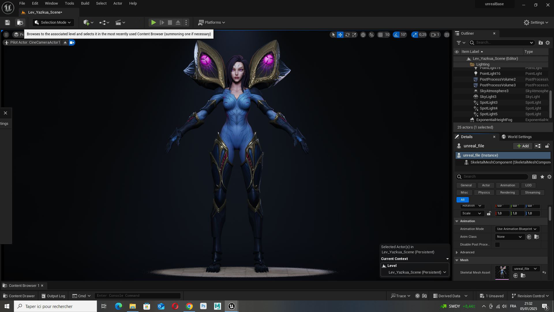 Kaisa League of Legends Low-poly 3D model_16