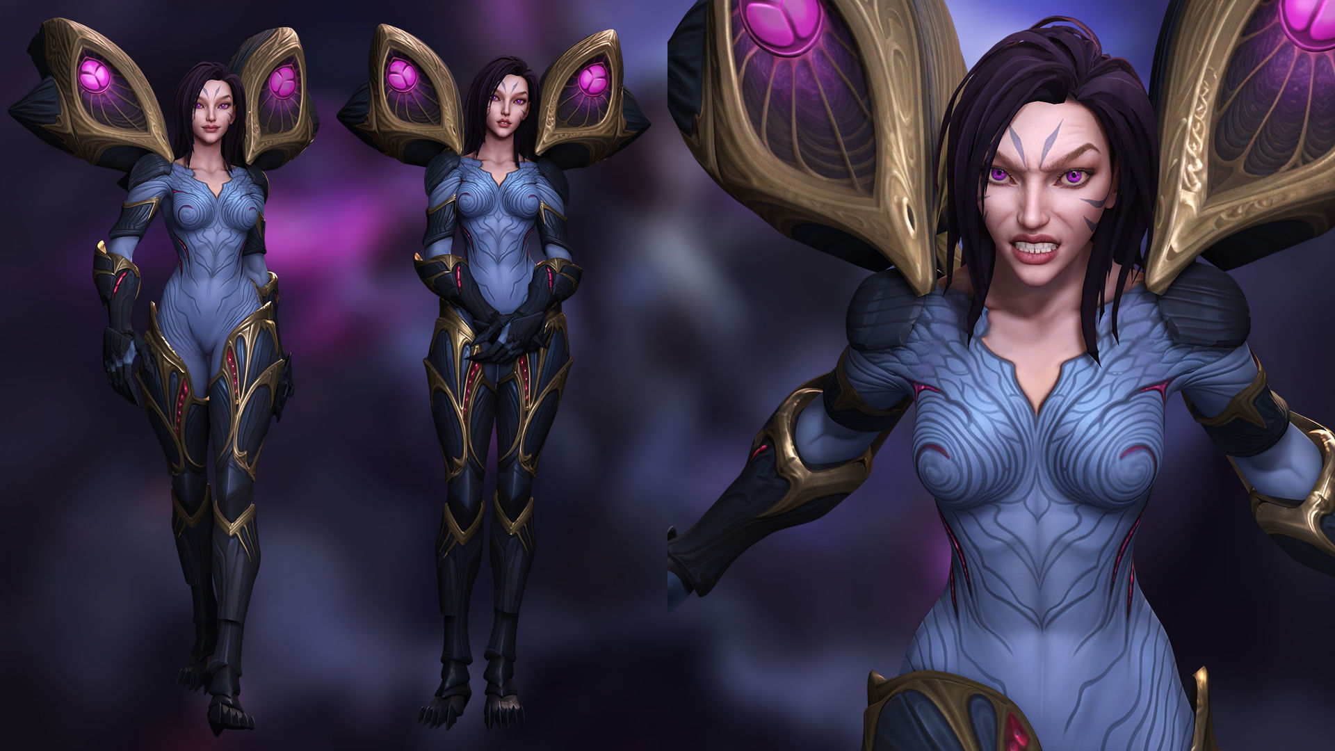 Kaisa League of Legends Low-poly 3D model_5