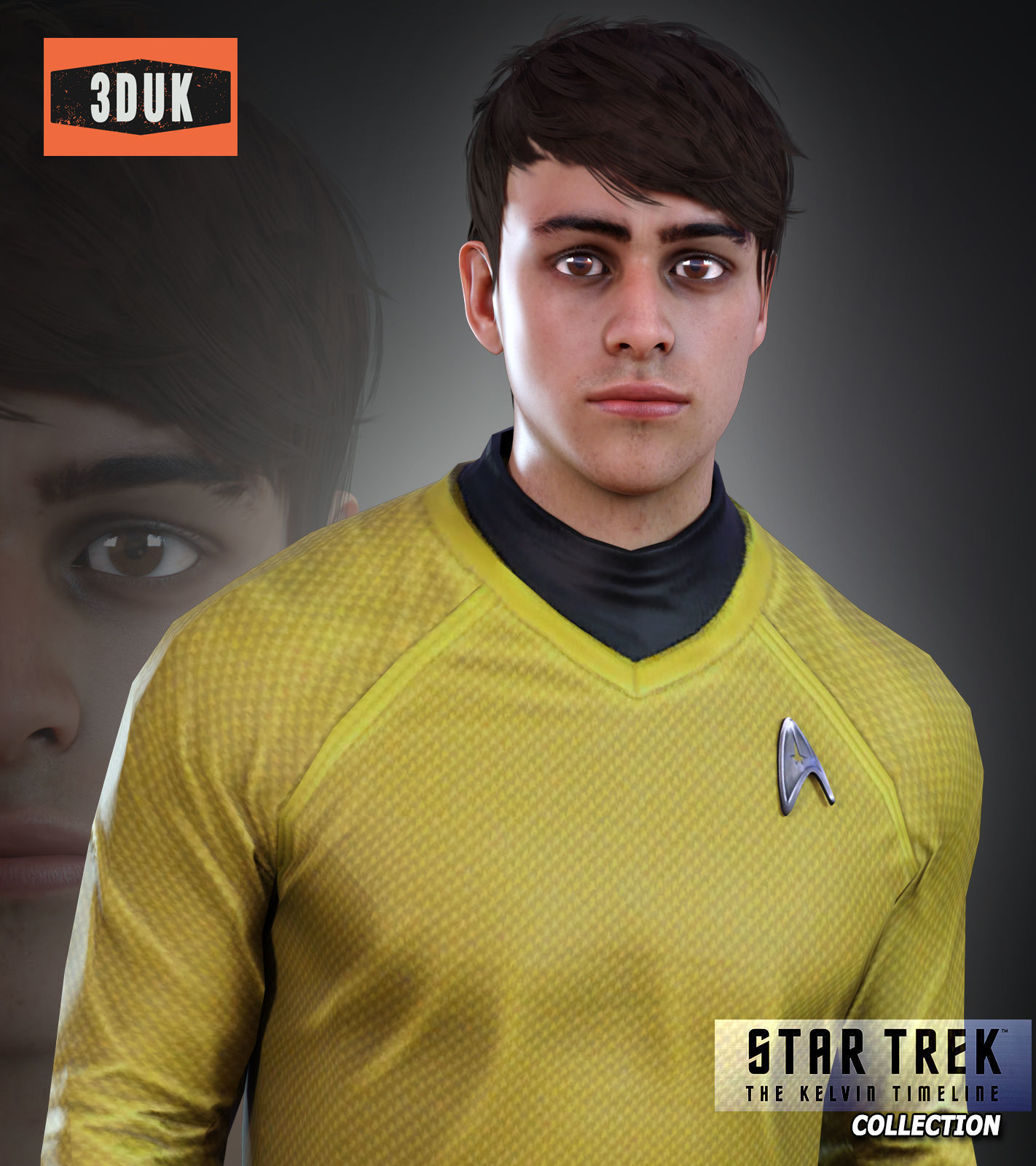 Kelvin Gary Mitchell For G8M 3D model_1