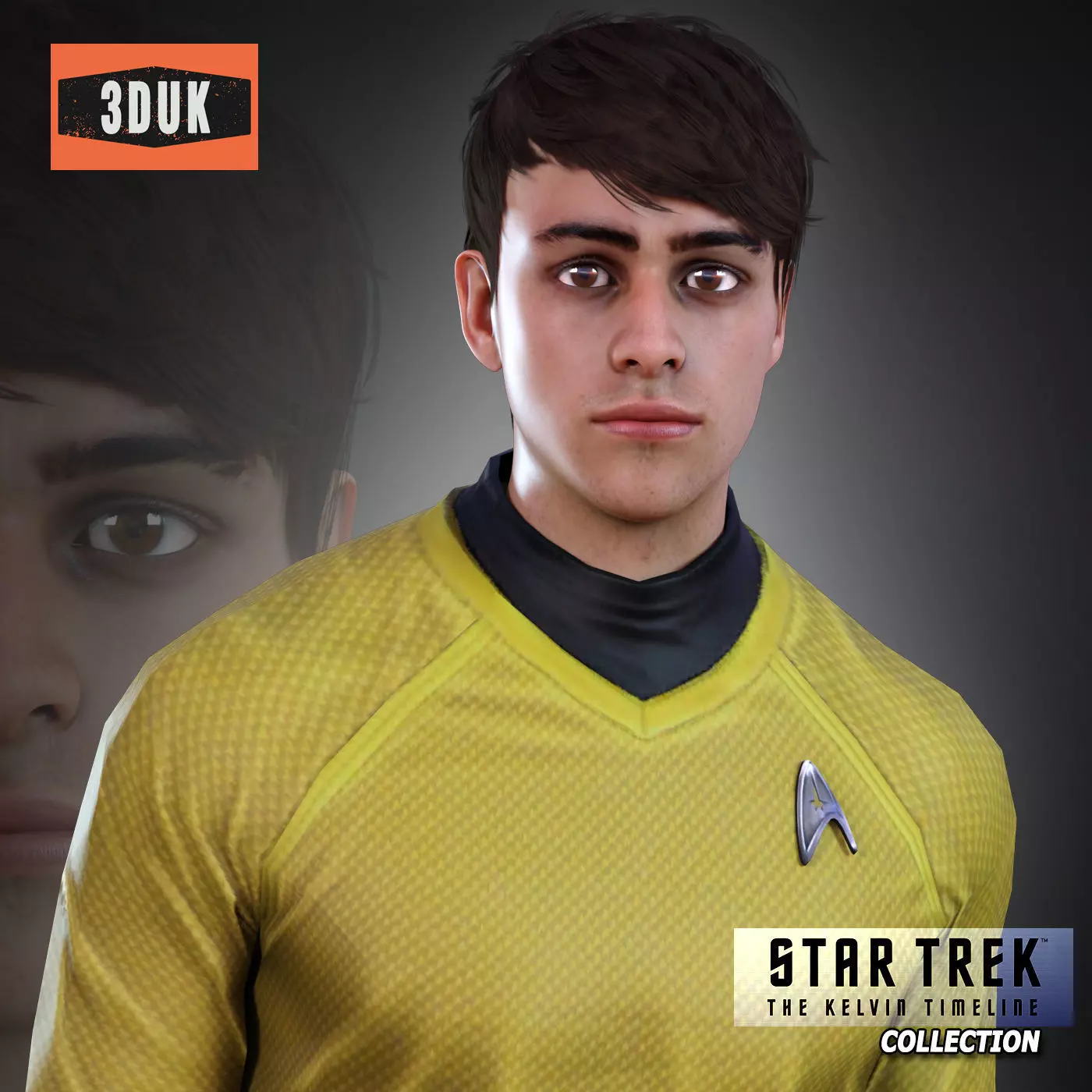 Kelvin Gary Mitchell For G8M 3D model_0