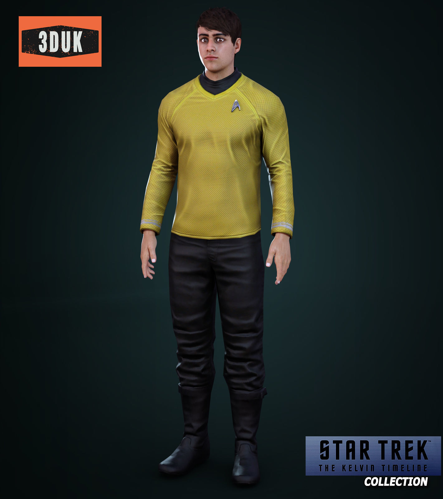 Kelvin Gary Mitchell For G8M 3D model_2