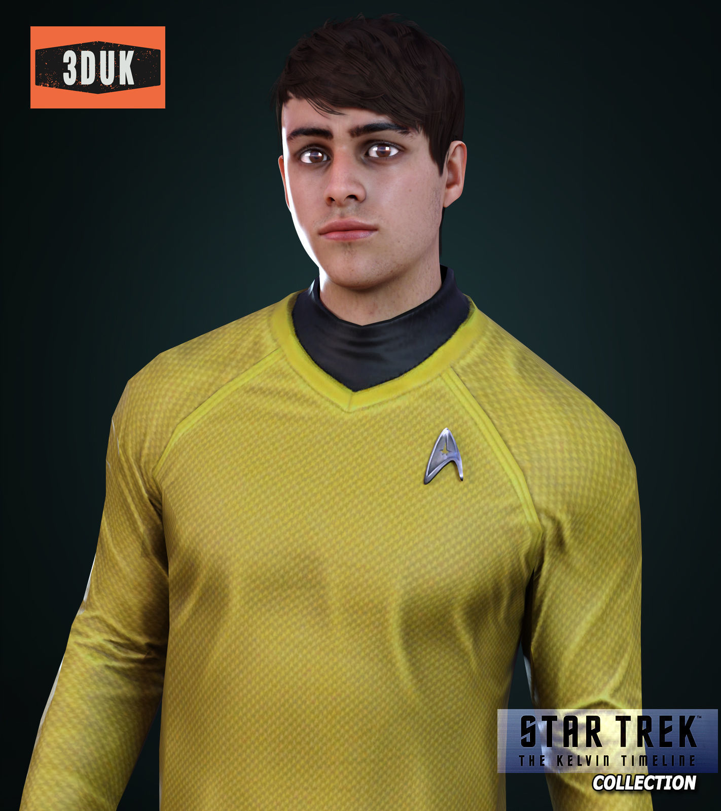 Kelvin Gary Mitchell For G8M 3D model_3