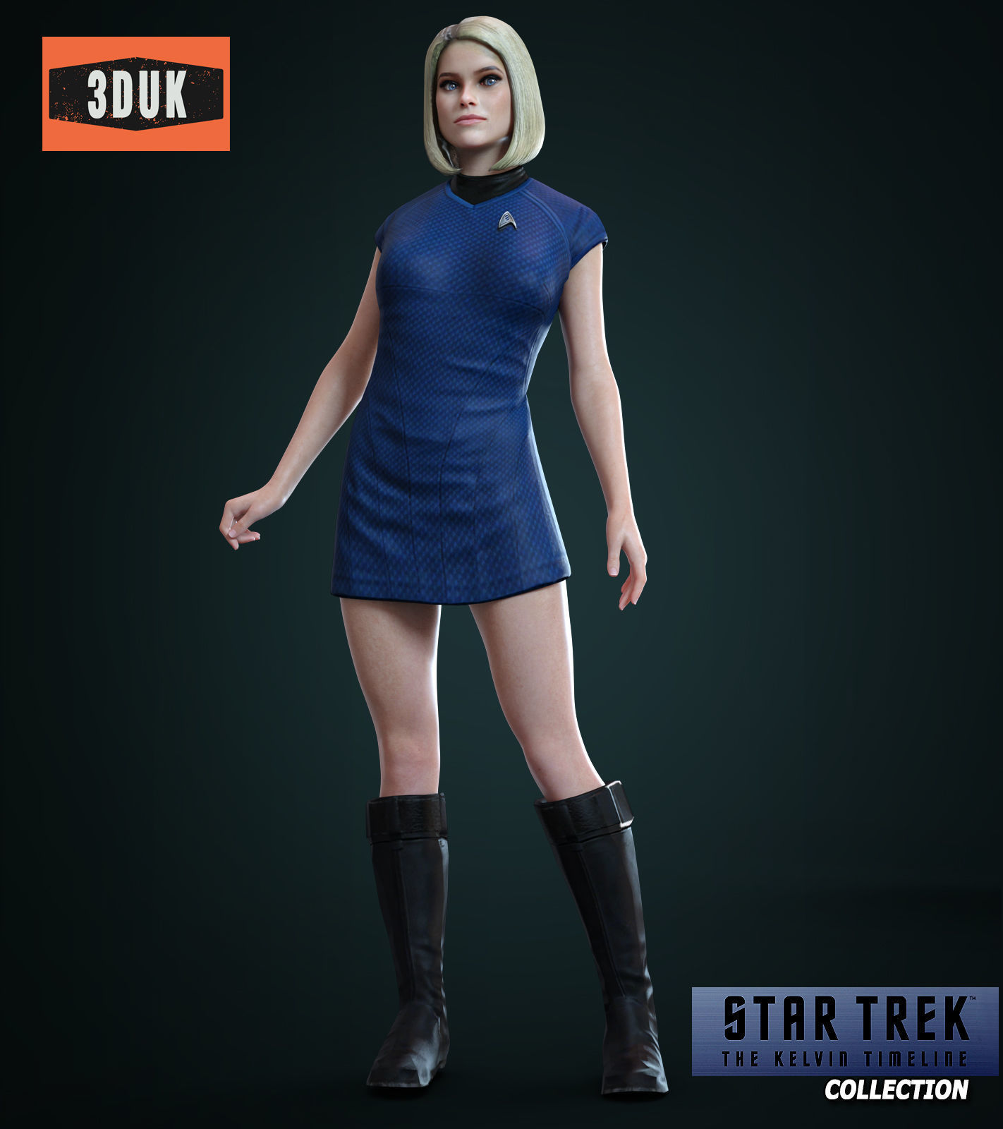 Kelvin Carol Marcus For G8F 3D model_3