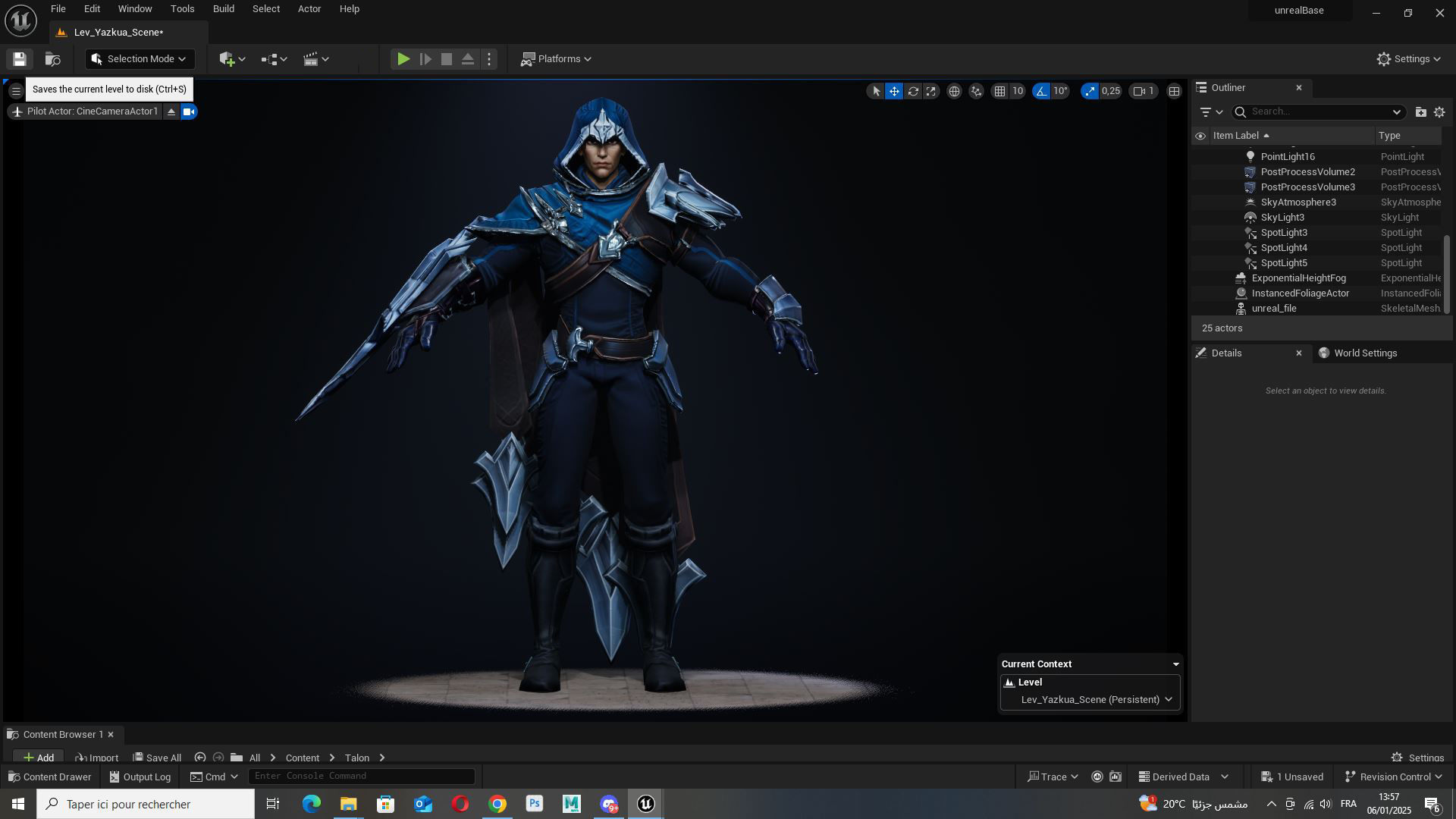 Talon League of Legends Low-poly 3D model_13