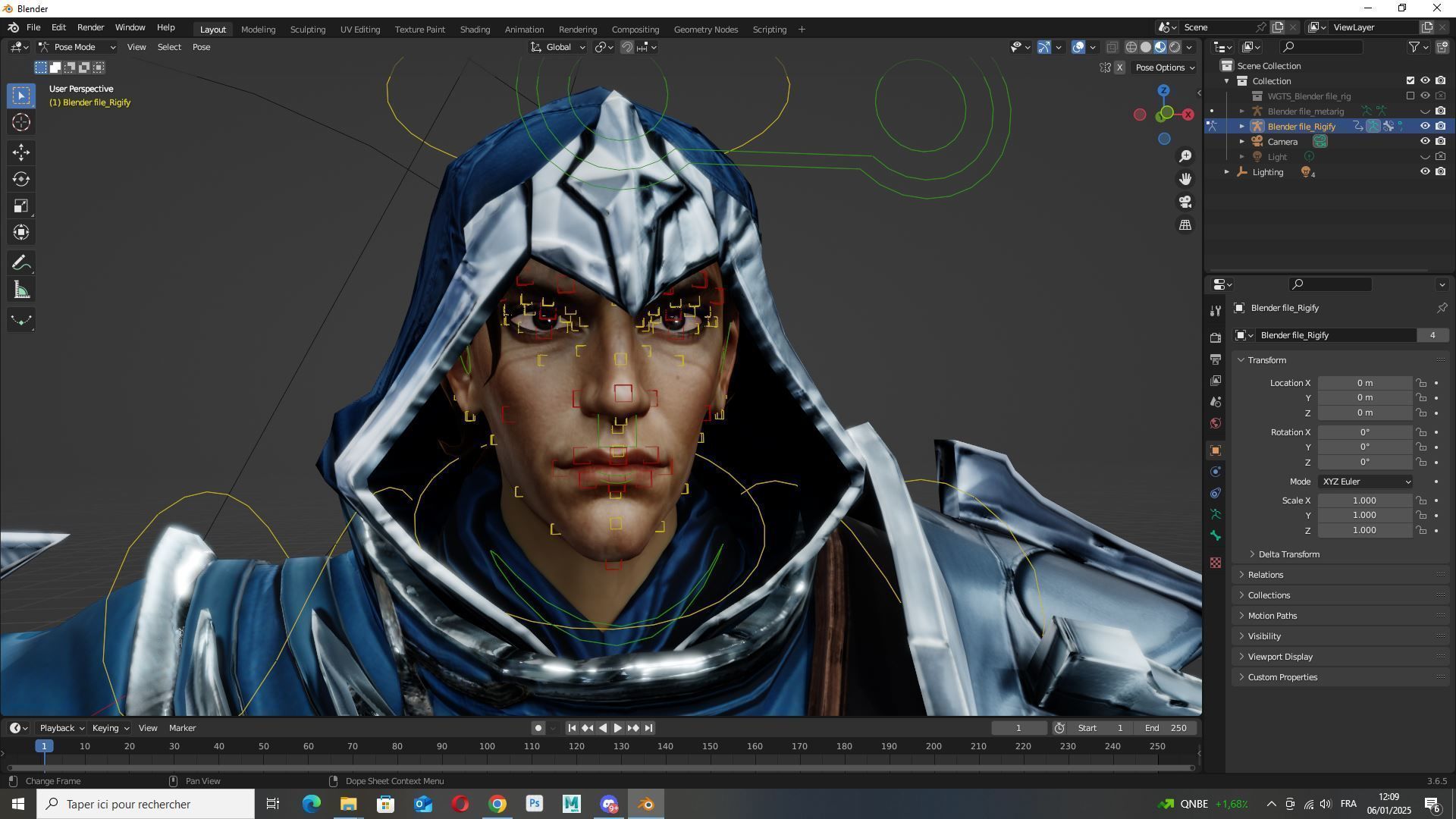 Talon League of Legends Low-poly 3D model_19