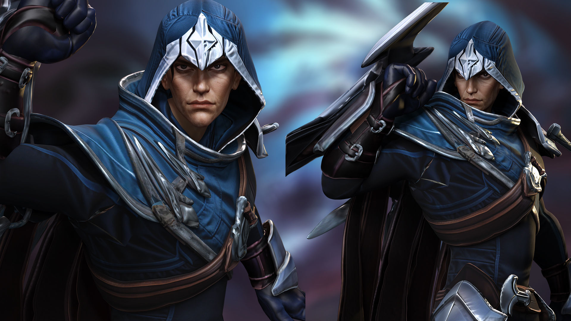 Talon League of Legends Low-poly 3D model_8