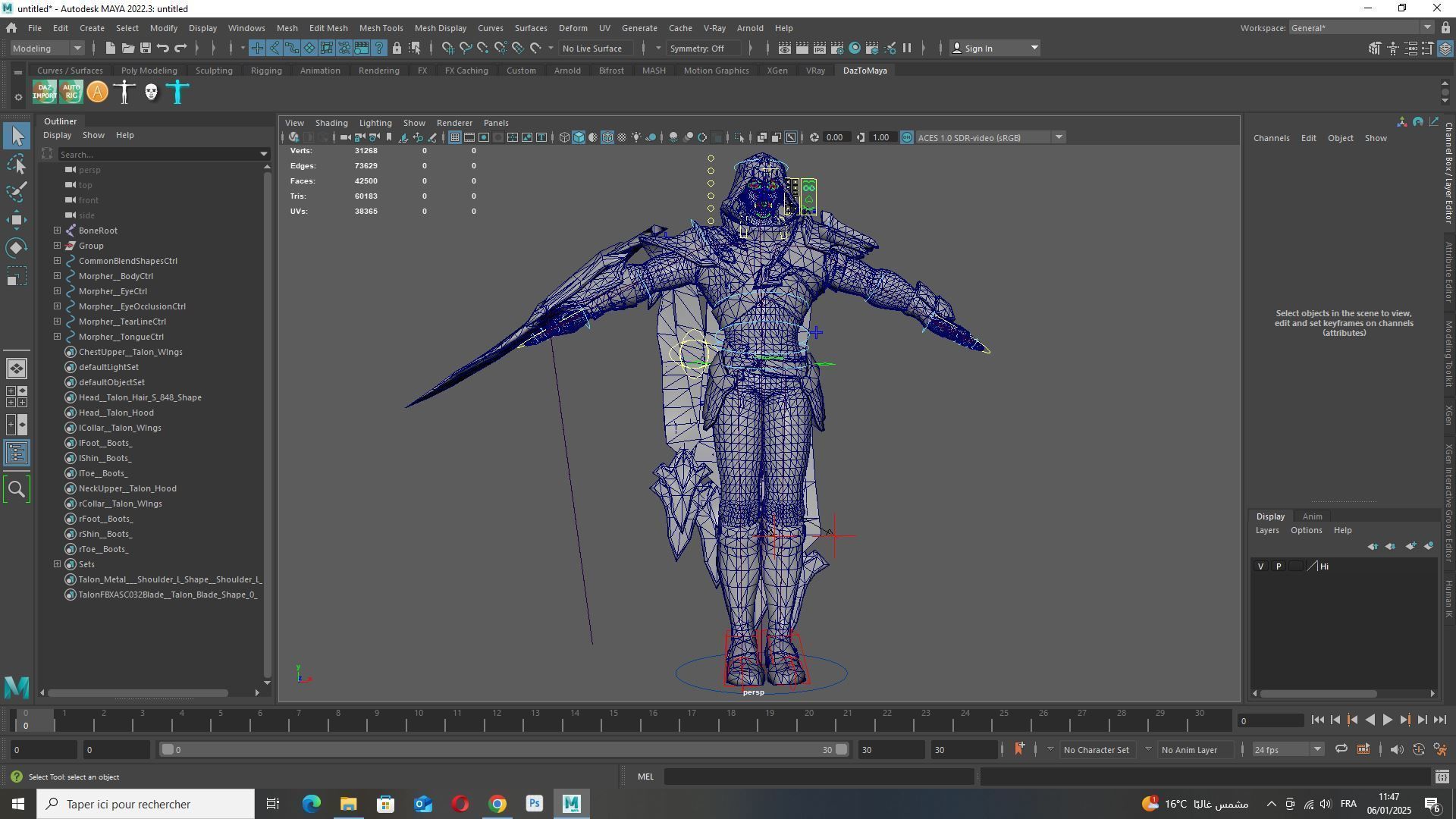 Talon League of Legends Low-poly 3D model_15
