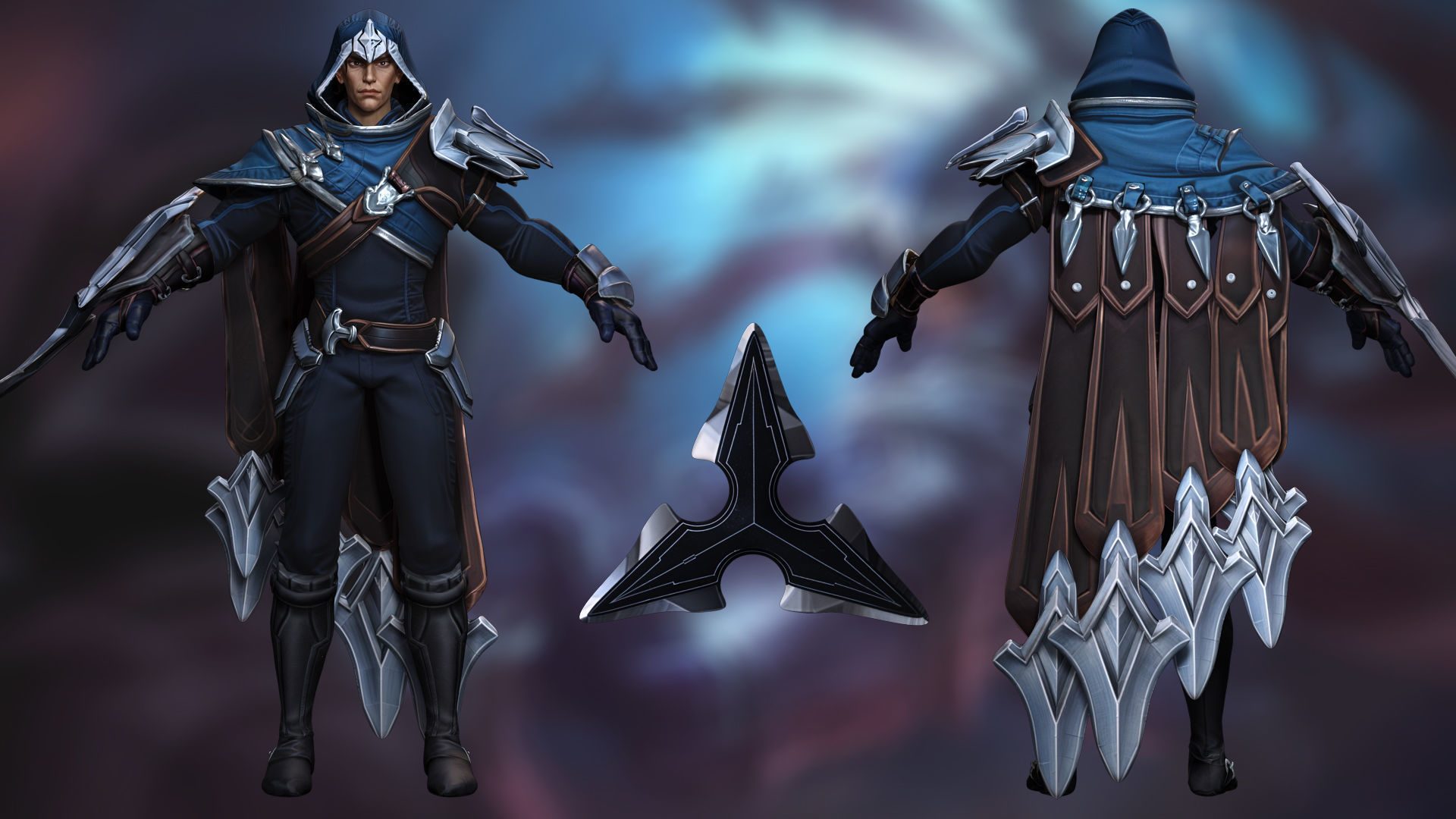 Talon League of Legends Low-poly 3D model_9