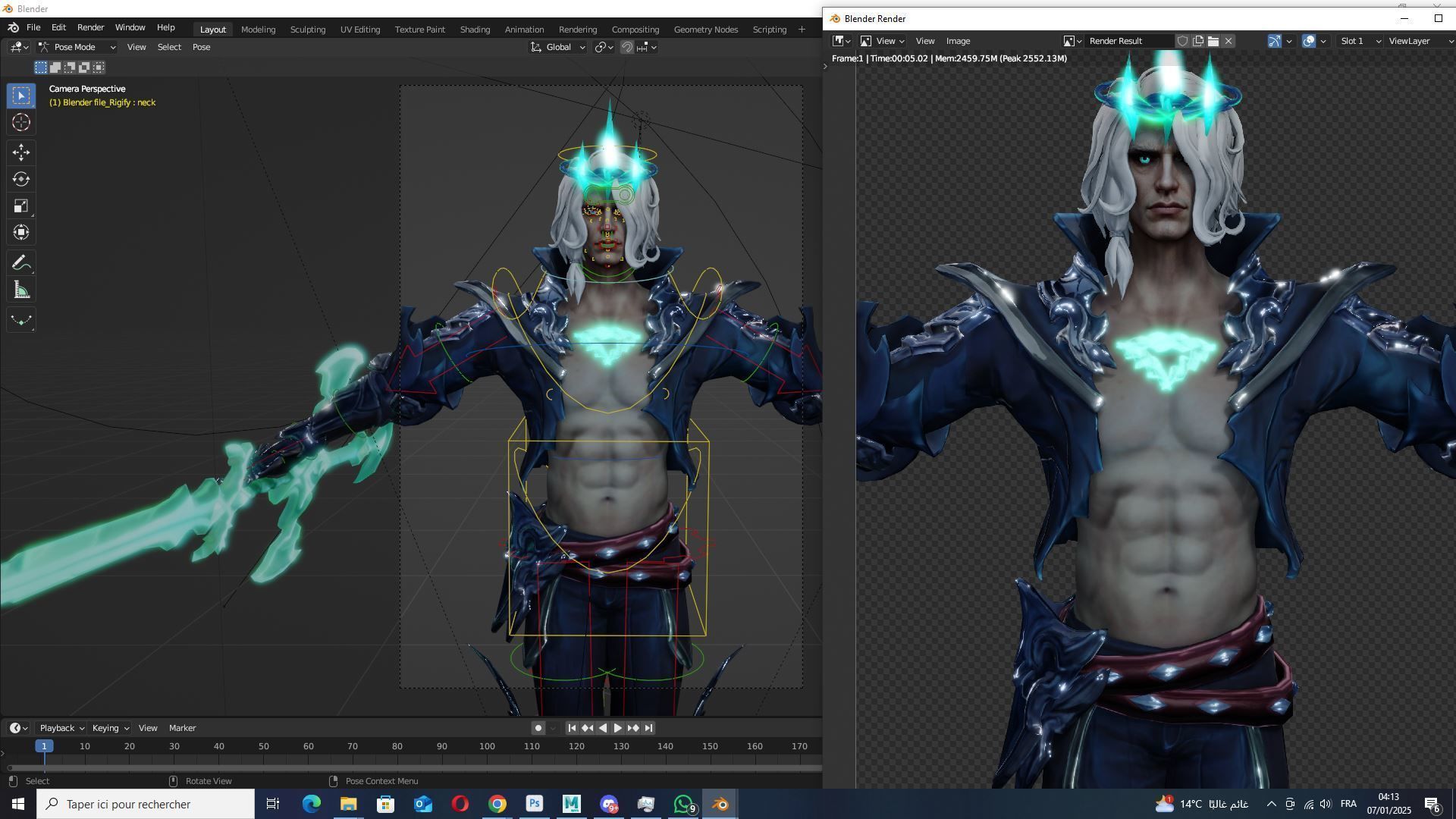 Viego League of Legends Low-poly 3D model_15