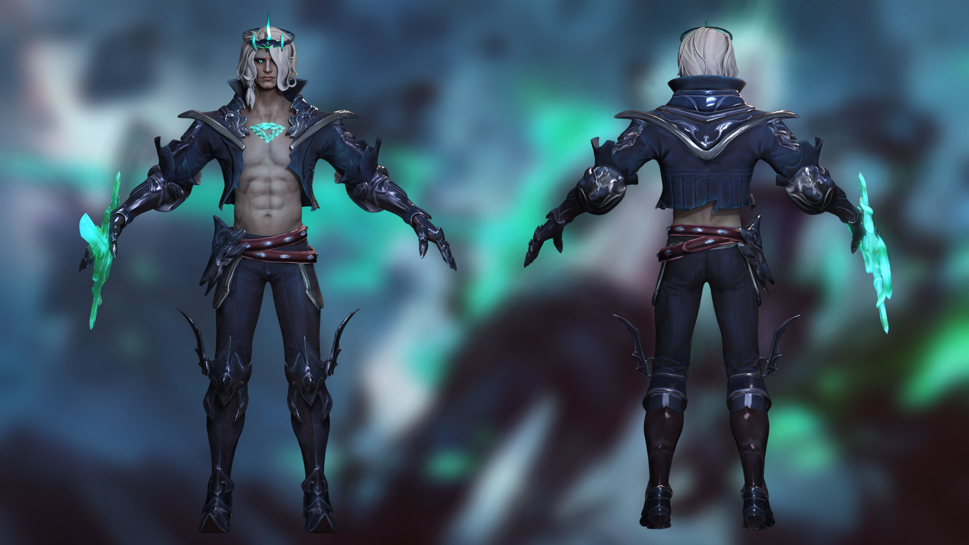 Viego League of Legends Low-poly 3D model_19